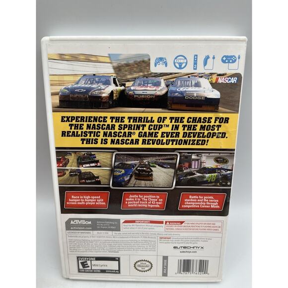 NASCAR 2011 The Game (Nintendo Wii, 2011) CIB - Picture 6 of 11